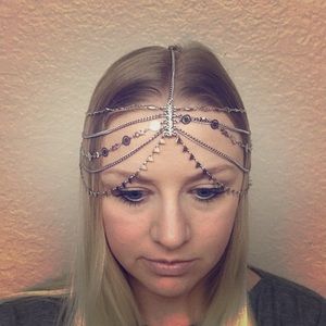 BCBGMaxazria Silver Headpiece
